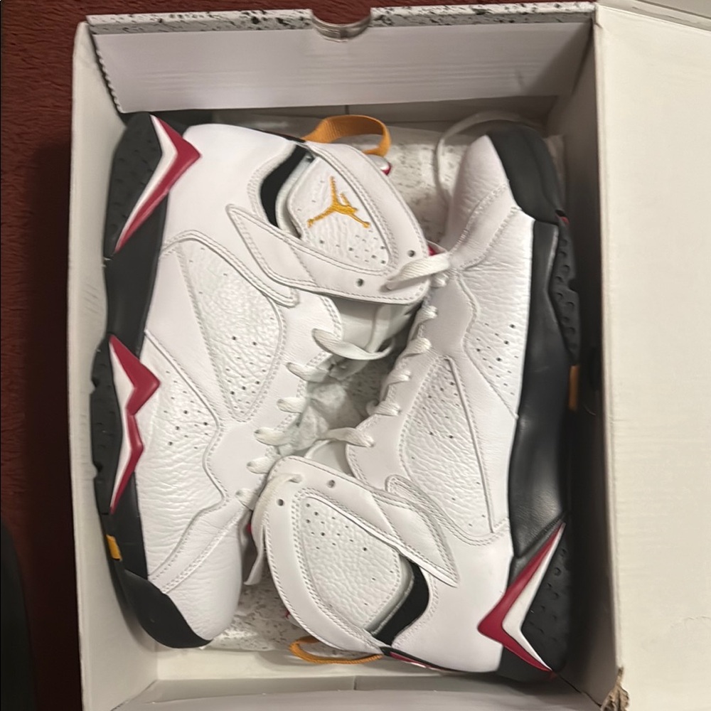 Air Jordan 7 Retro White Sneakers Men 10
